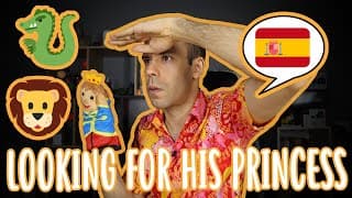 The prince looks for his princess