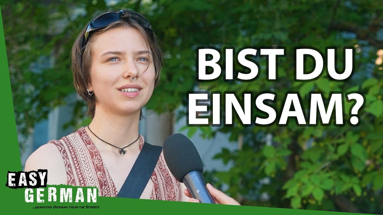 Do Berliners Feel Lonely? | Easy German 617