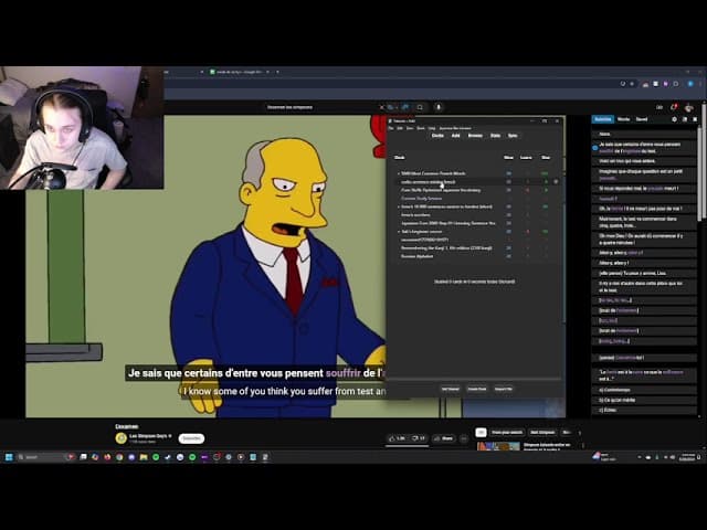 Sentence mining using anki and language reactor