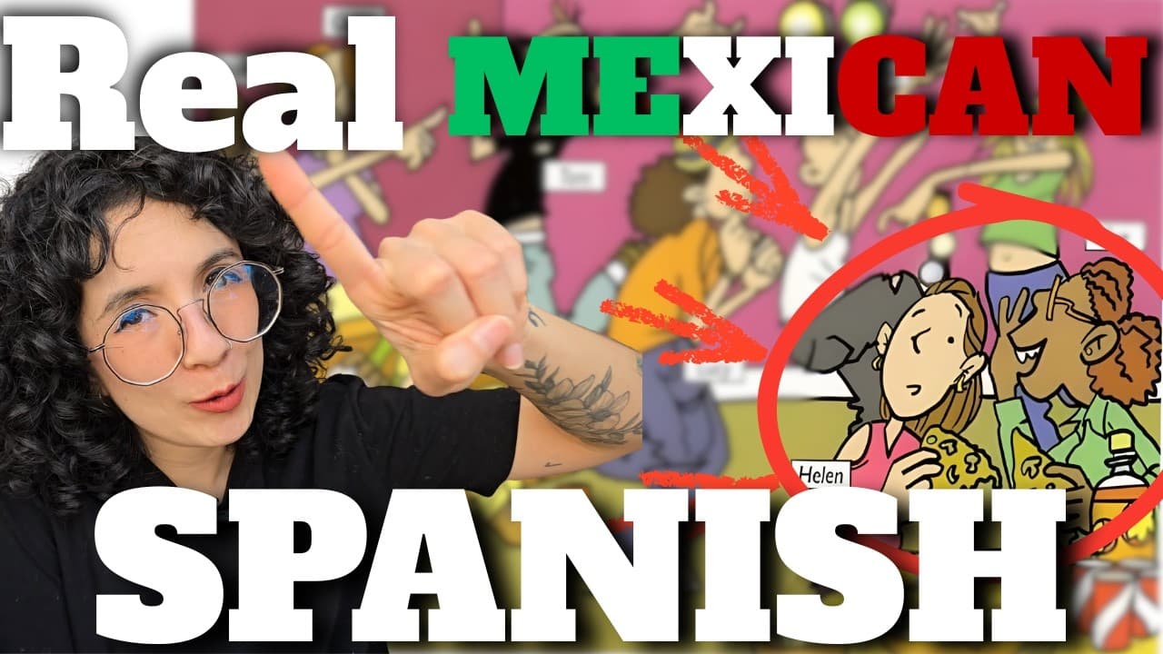 Party Vocabulary & Mexican Slang 🎉🇲🇽 (Listening Practice)