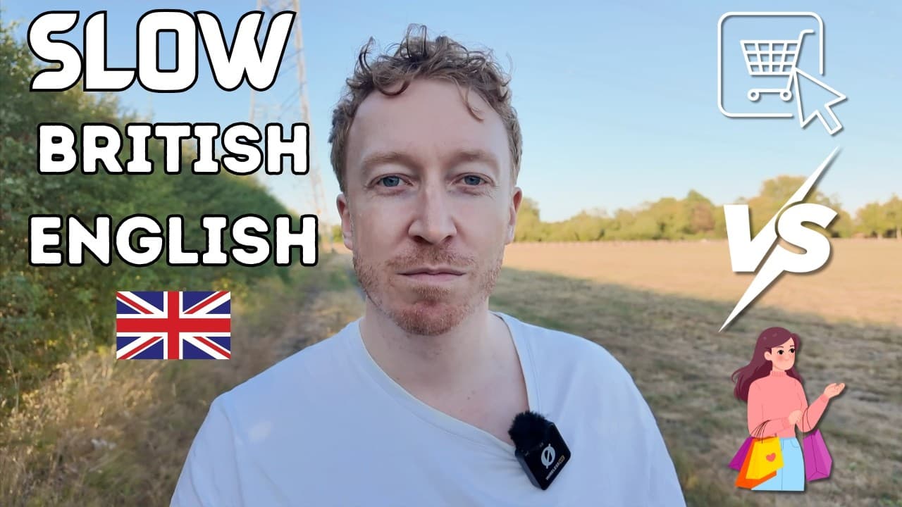 Slow English: Shopping Online VS Shopping In Person