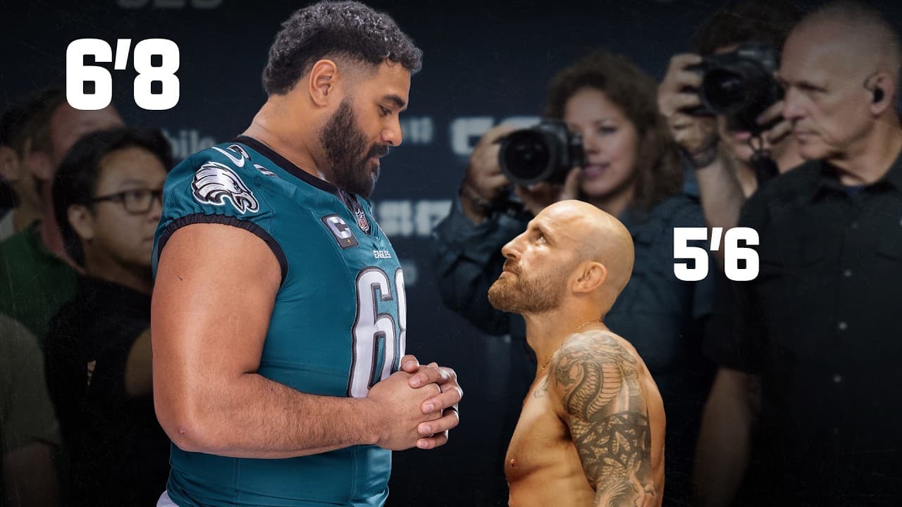 Alexander Volkanovski vs. Football Giant | UFC x NFL MMA Challenge
