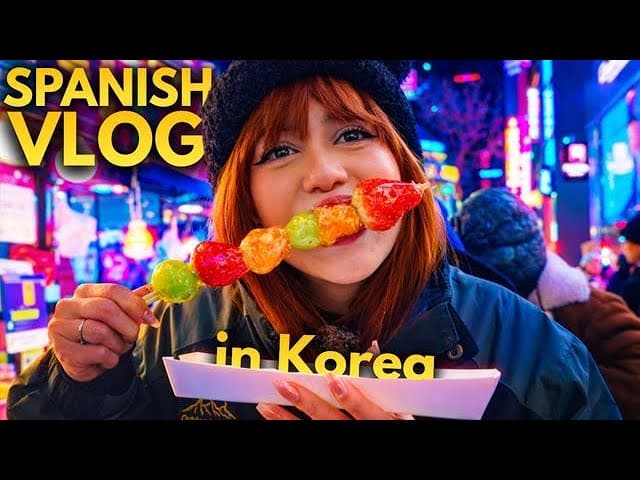Beginner Spanish: Rating Korean Street Food