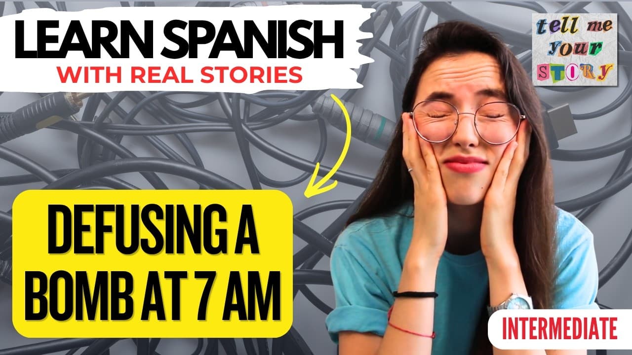 A Morning Ruined By a Simple Cable | Slow Spanish Podcast Ep#91