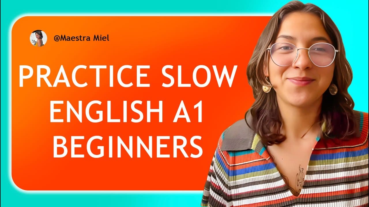 Slow English Listening for Beginners - Talking about 👉LANGUAGES