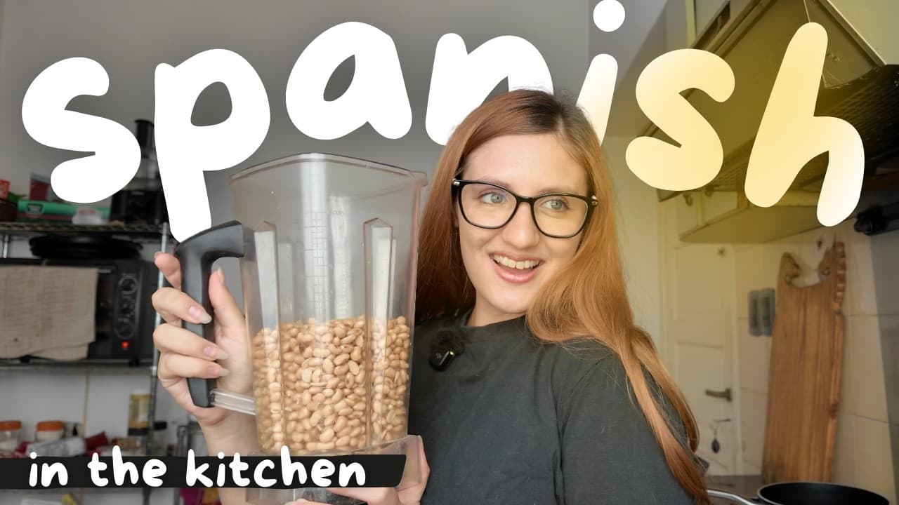 Cook Lunch with Me: Slow Spanish Comprehensible Input 🍳