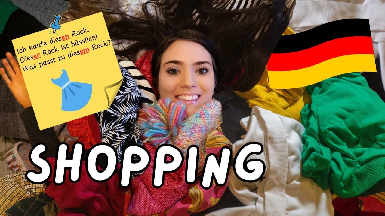 Essential German Shopping Phrases You Need to Know! | A1-A2+ Listening Exercise | Simple & Useful