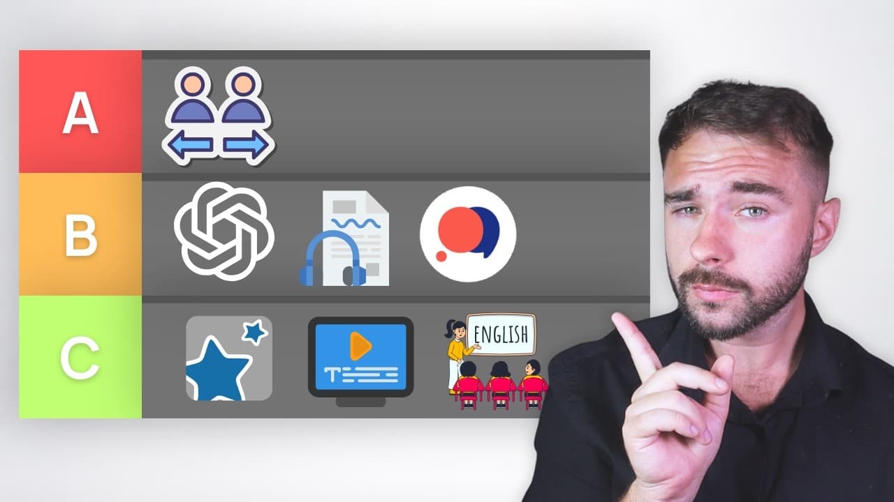 Absolute Beginner Language Learning Methods Tier List