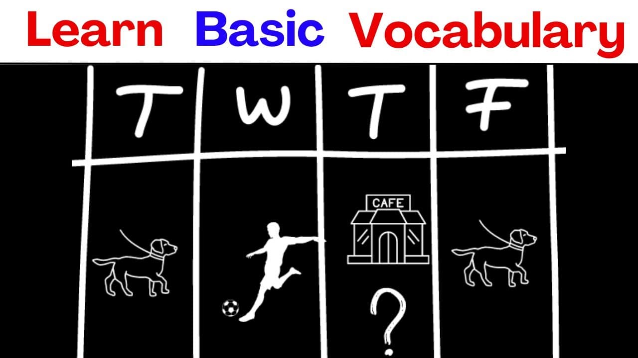 Beginners English Vocabulary - Talking About The Future (Comprehensible Input) A2 初学者英语