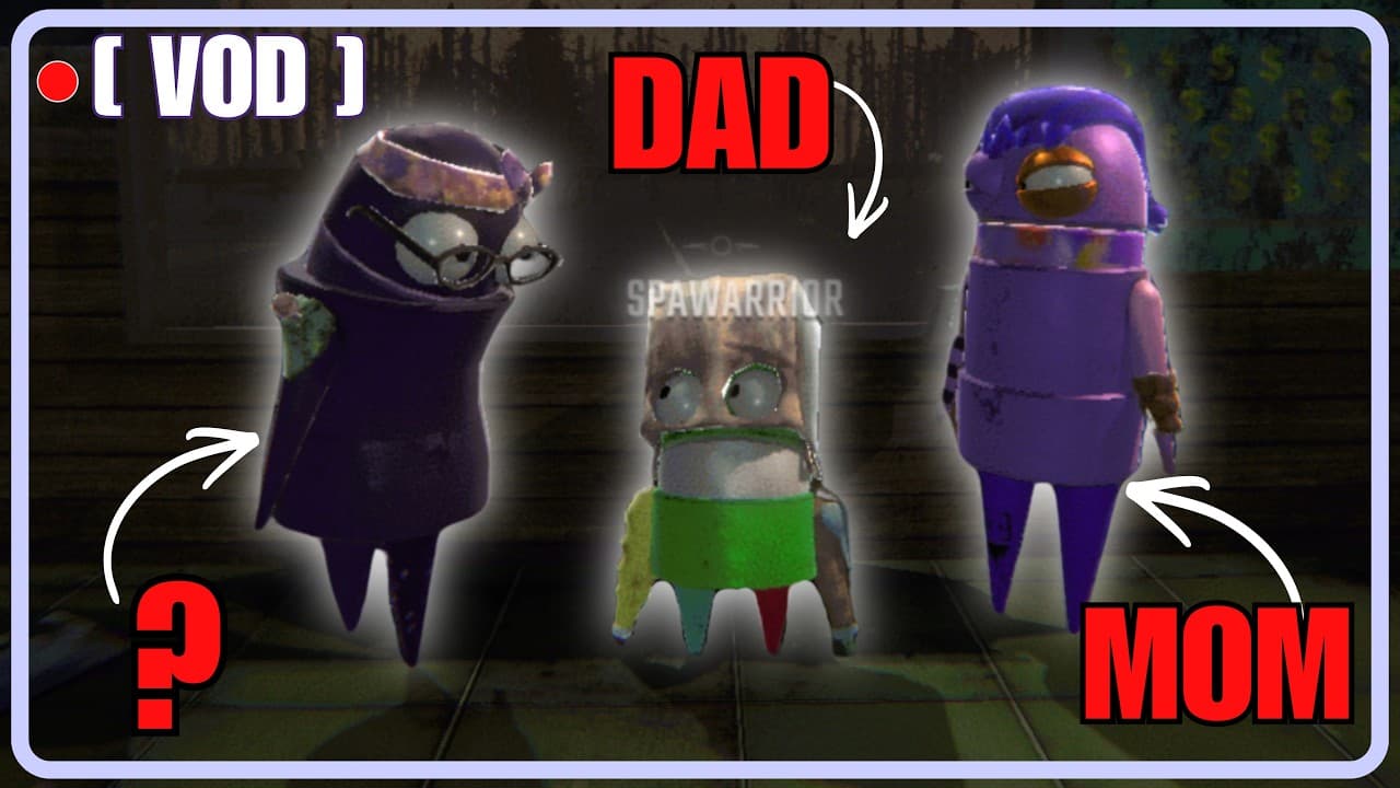 Who is that? Playing R.E.P.O with my Parents.. and someone?