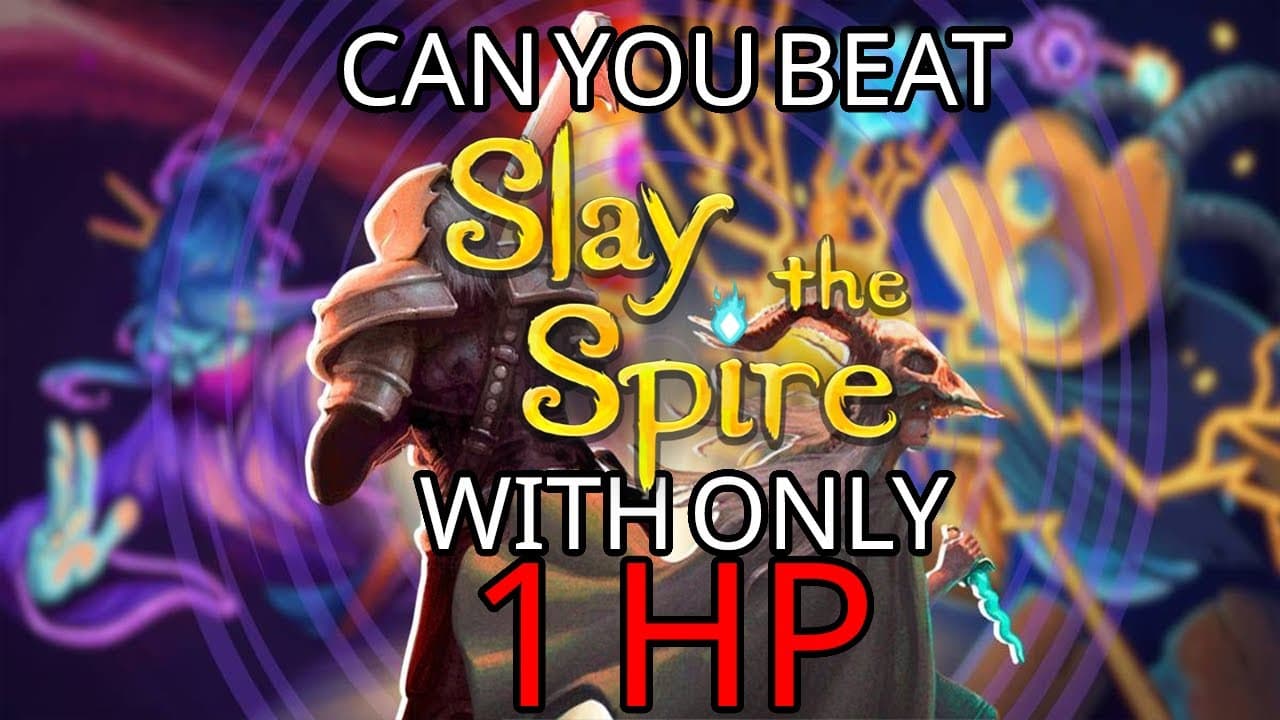 Can YOU beat Slay the Spire with ONLY 1 HP?