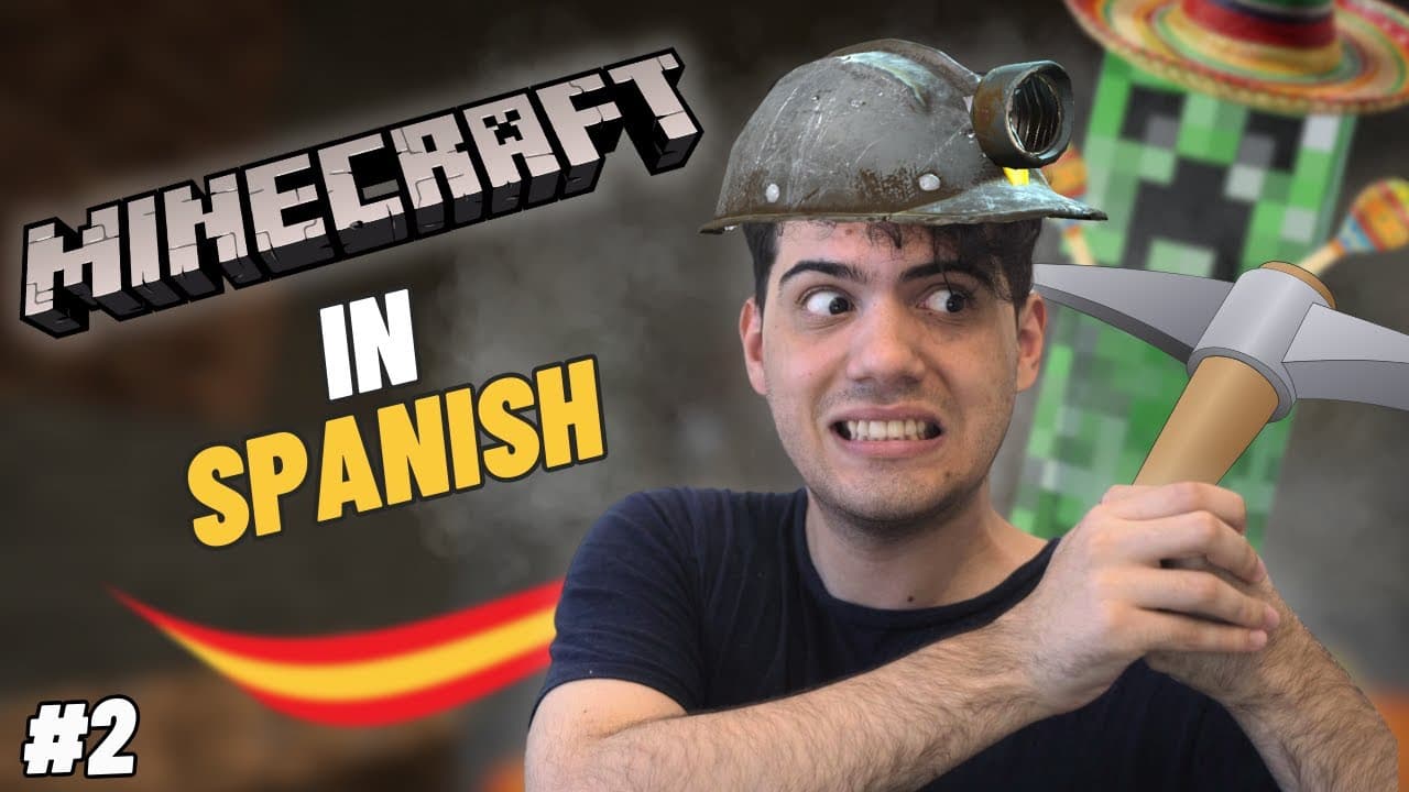 Minecraft ⛏ - Season 2 | Episode 2 | Comprehensible Input Spanish Gameplay