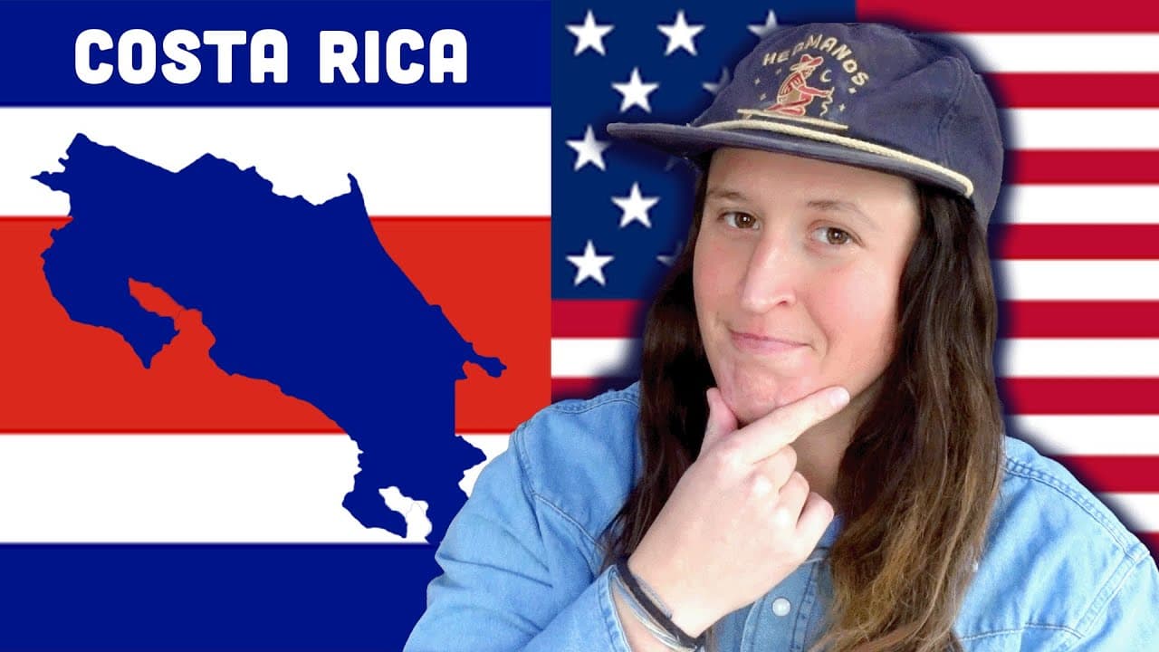 🟡 Learn English - How Much Does an American Know About Costa Rica? (English Comprehensible Input)
