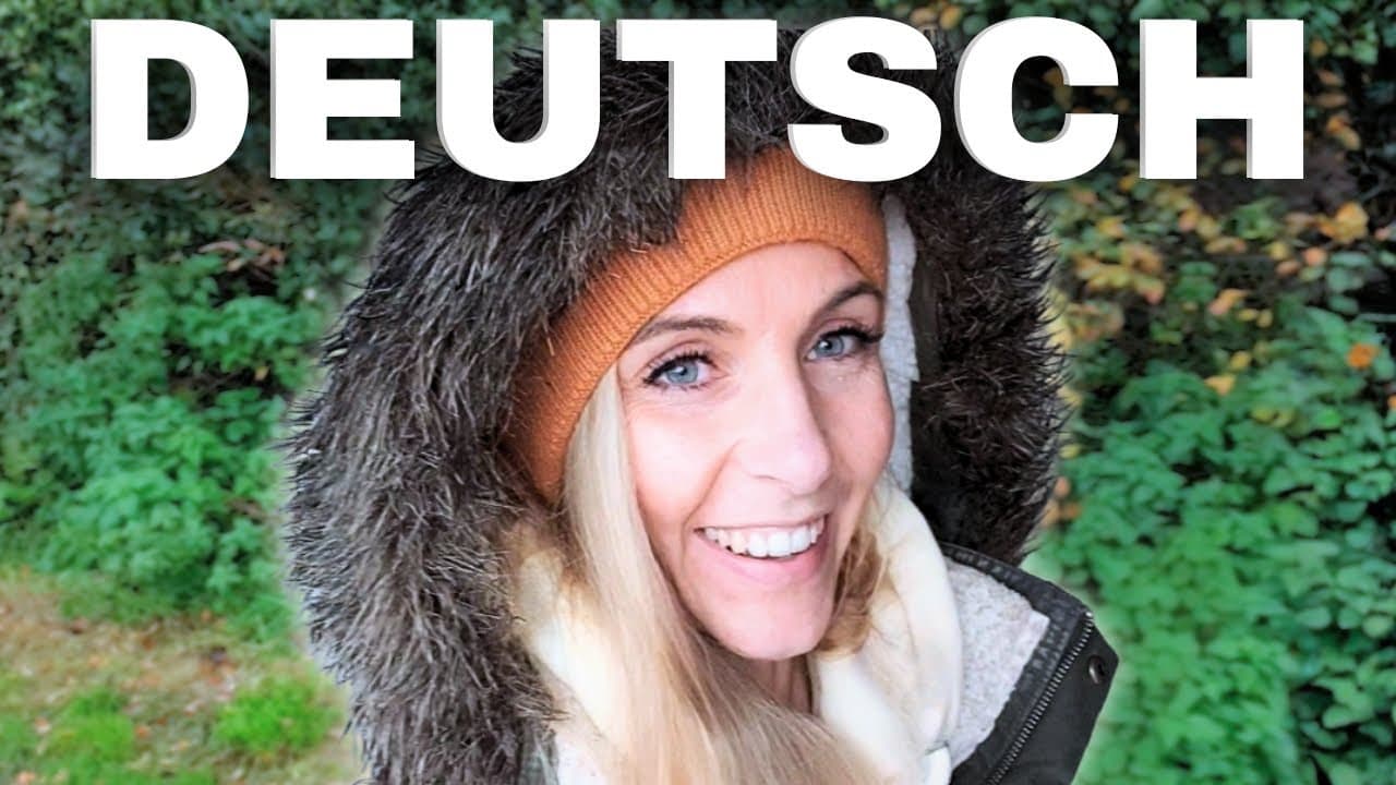 Learn German Naturally: Rainy Walk 🌧 | 30 Essential Words