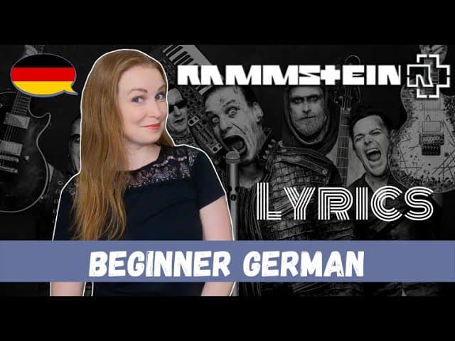 Rammstein's (Controversial) Lyrics Explained - / Topics / Interpretation / Influence│Beginner German
