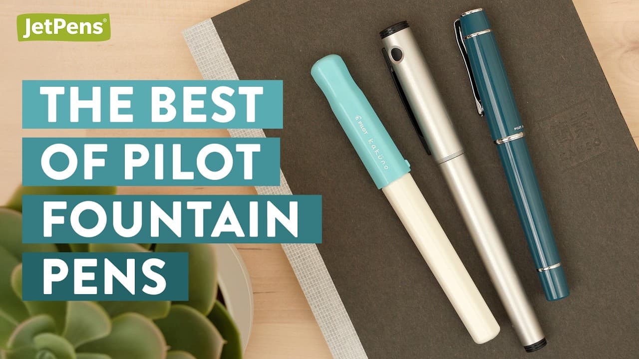 These are Pilot's BEST Fountain Pens! ✨🖋️