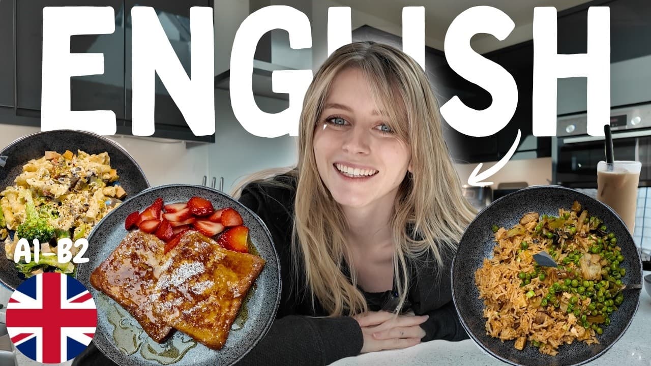 What I Eat in a Day | Slow British English