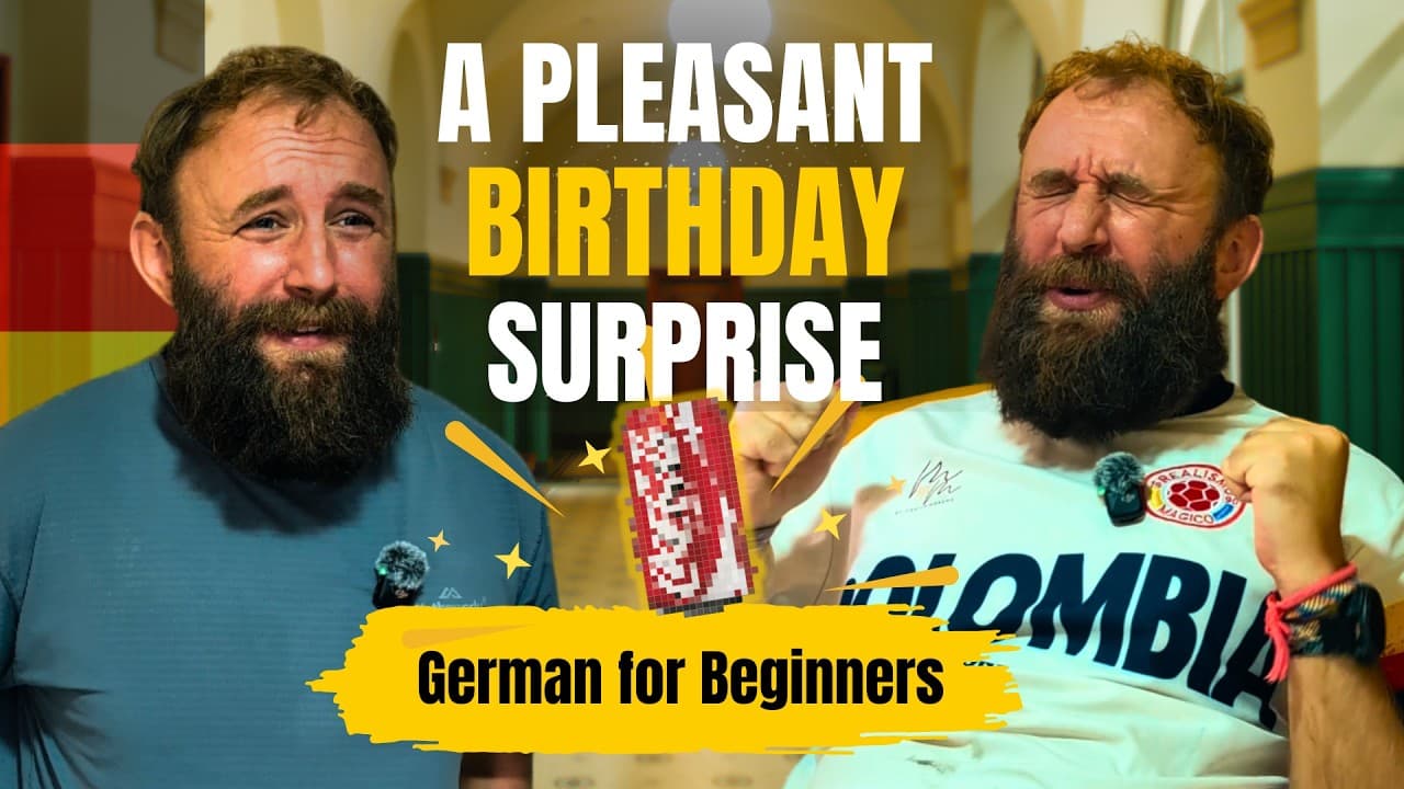 He Thought His Birthday Was Forgotten... | Emotional German Story for Beginners
