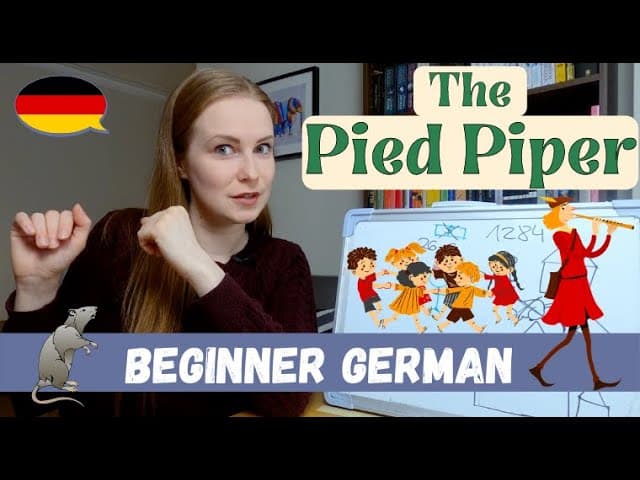 Grimms': The Pied Piper of Hamelin│Beginner German
