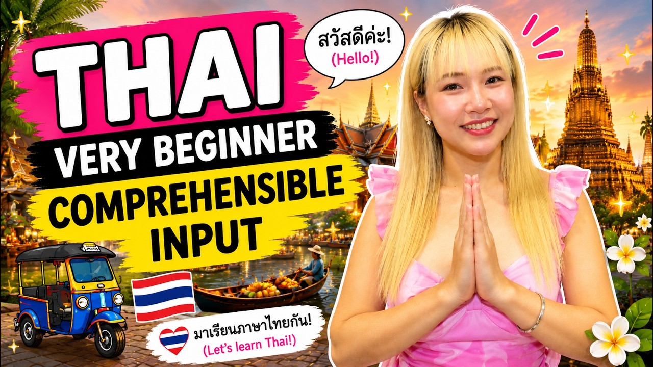 Thai Comprehensible Input For Very Beginners: Introducing Yourself