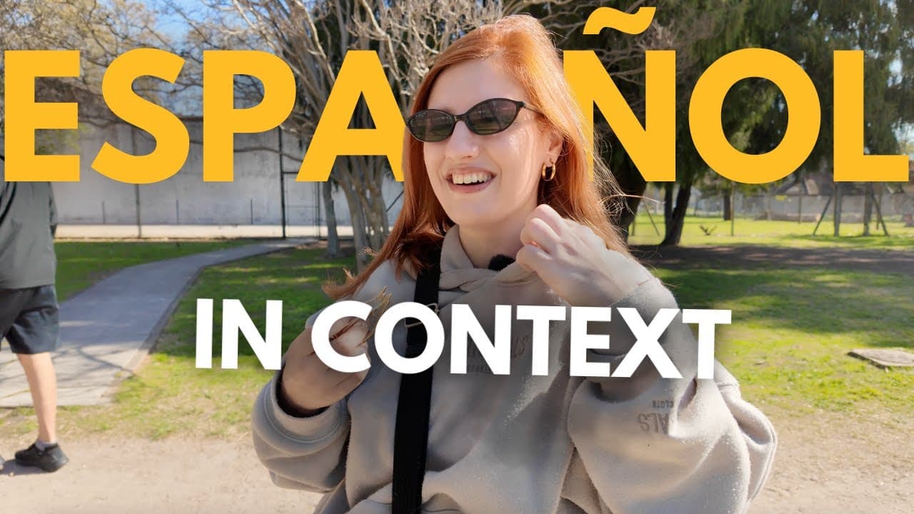 Learn Spanish at the Park: Easy Comprehensible Input