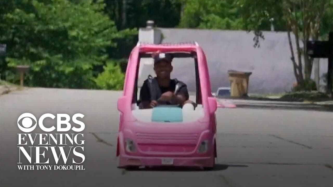 High gas prices drive Georgia man to create a "mini car," costing about $3 to fill up