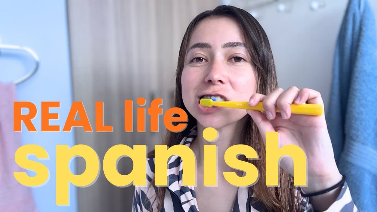 Learn Real-Life Spanish With My Daily Morning Routine 🛁 Comprehensible Input