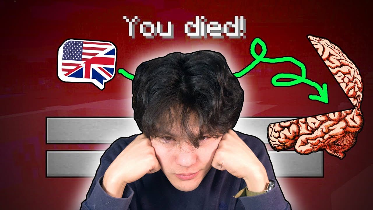 Learn English with Minecraft #5 - I Lost Everything.. 😢