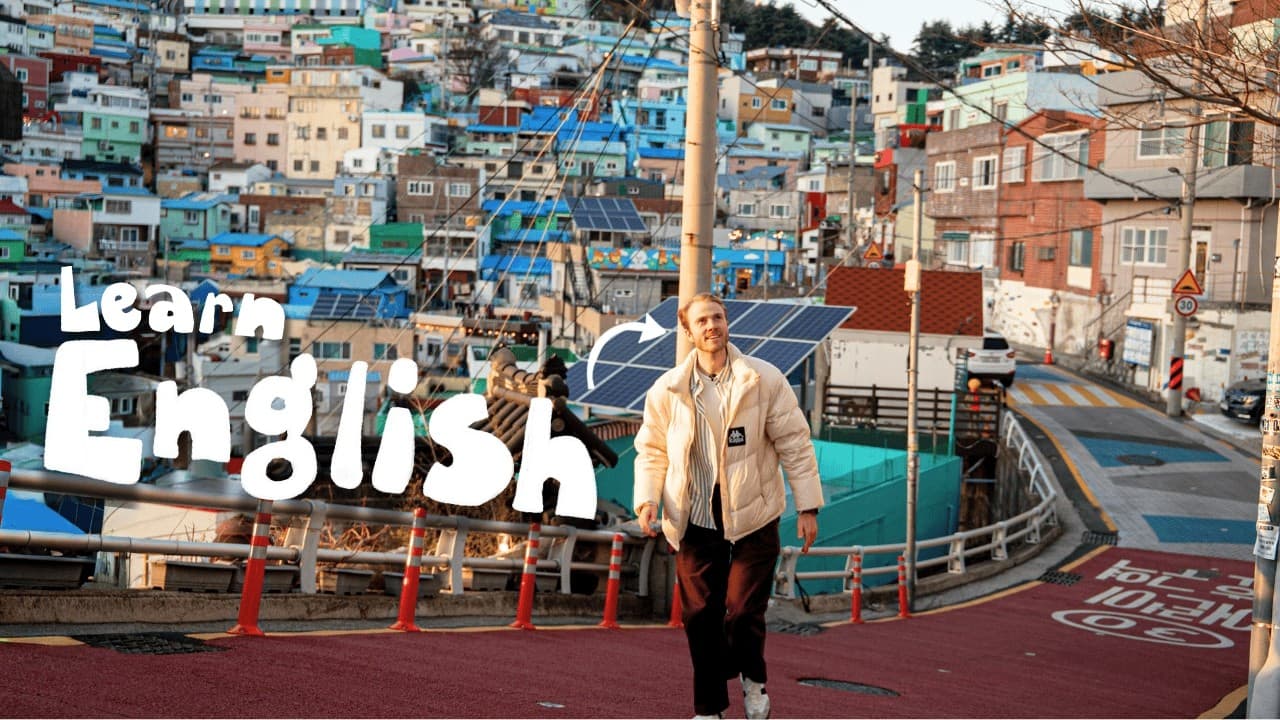 Learn English while I travel to Busan | Comprehensible input vlog