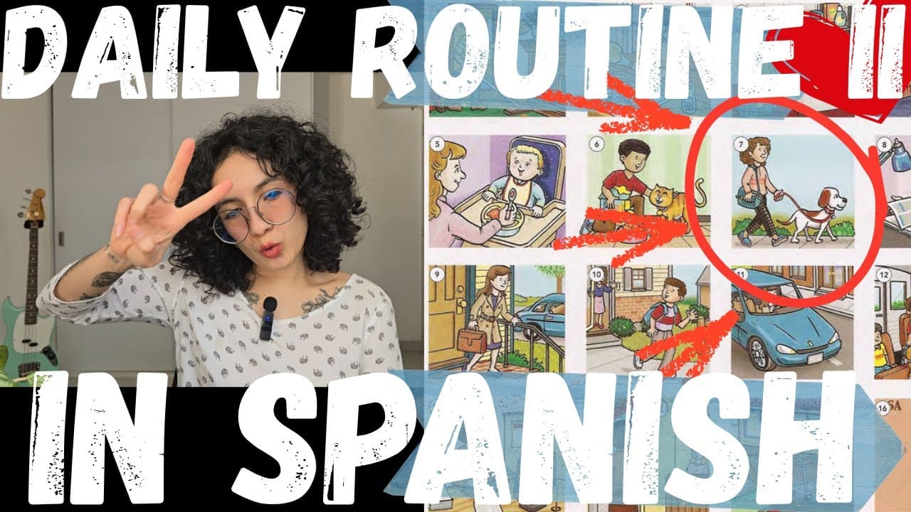🇲🇽 Daily Routine in Spanish (Part 2) ⏰ | Everyday Activities Listening Practice