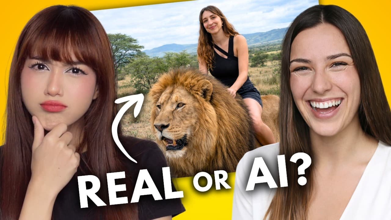 Slow Spanish Conversation: Real or AI?