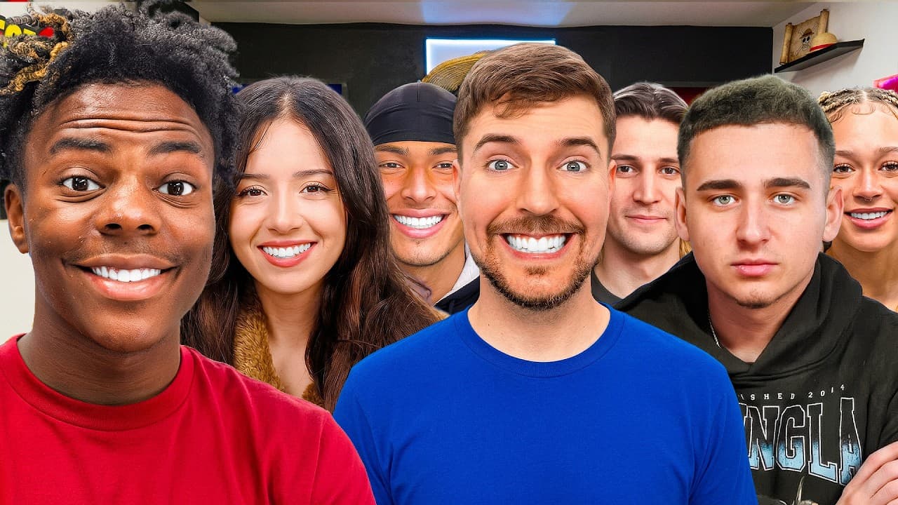 Mr Beast Introduced Me To 50 Streamers..