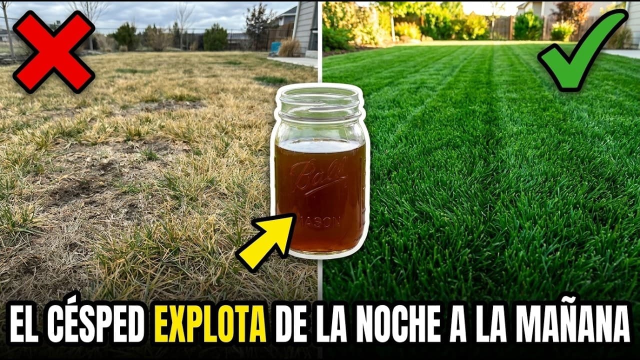El Fertilizante Casero Prohibido Que Hace EXPLOTAR el Crecimiento del Césped