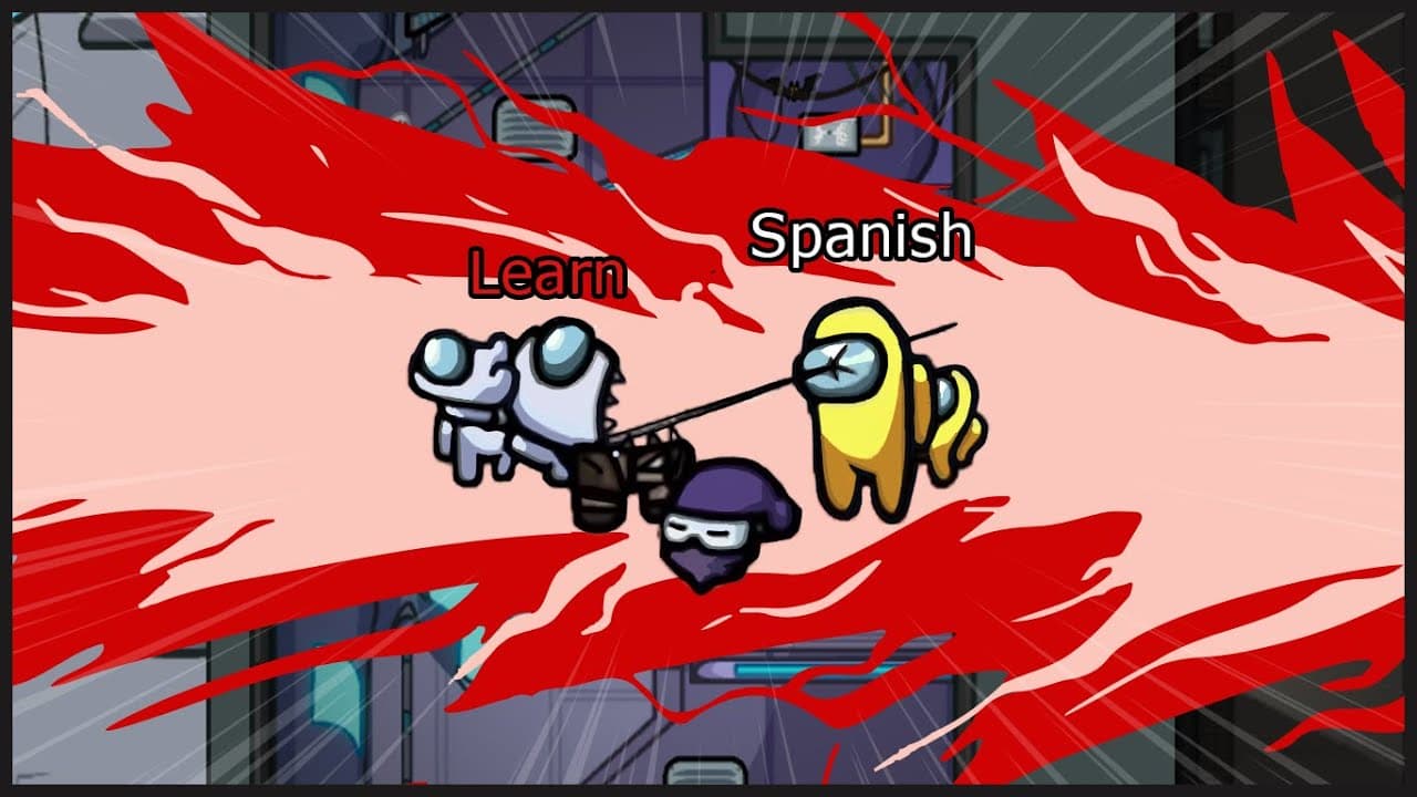 WHAT NATIVES REALLY SPEAK LIKE *Chaotic* Learn Spanish With among us! Advanced Spanish.