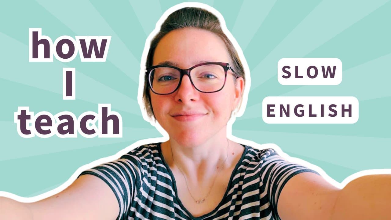 ✏️ My teaching philosophy | Everyday English B1 SLOW ENGLISH listening practice