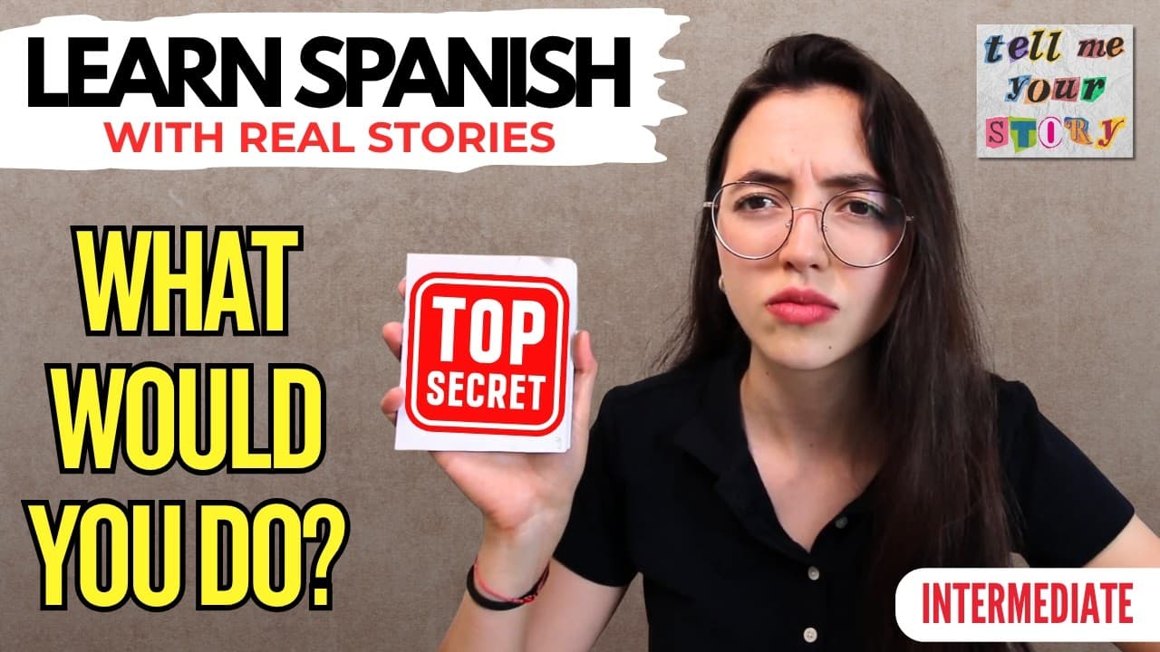 I Know a Secret That Could Destroy My Best Friend's Life | Slow Spanish Podcast Ep#84
