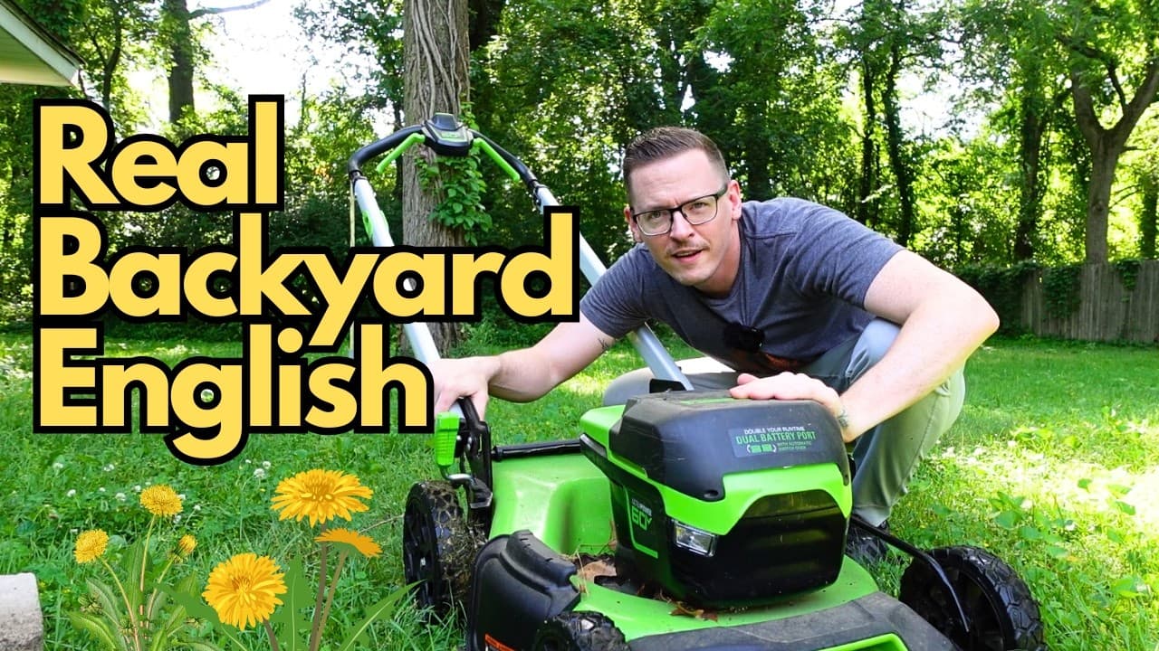 Learn Real-Life English in My Backyard 🌱 | Comprehensible Input
