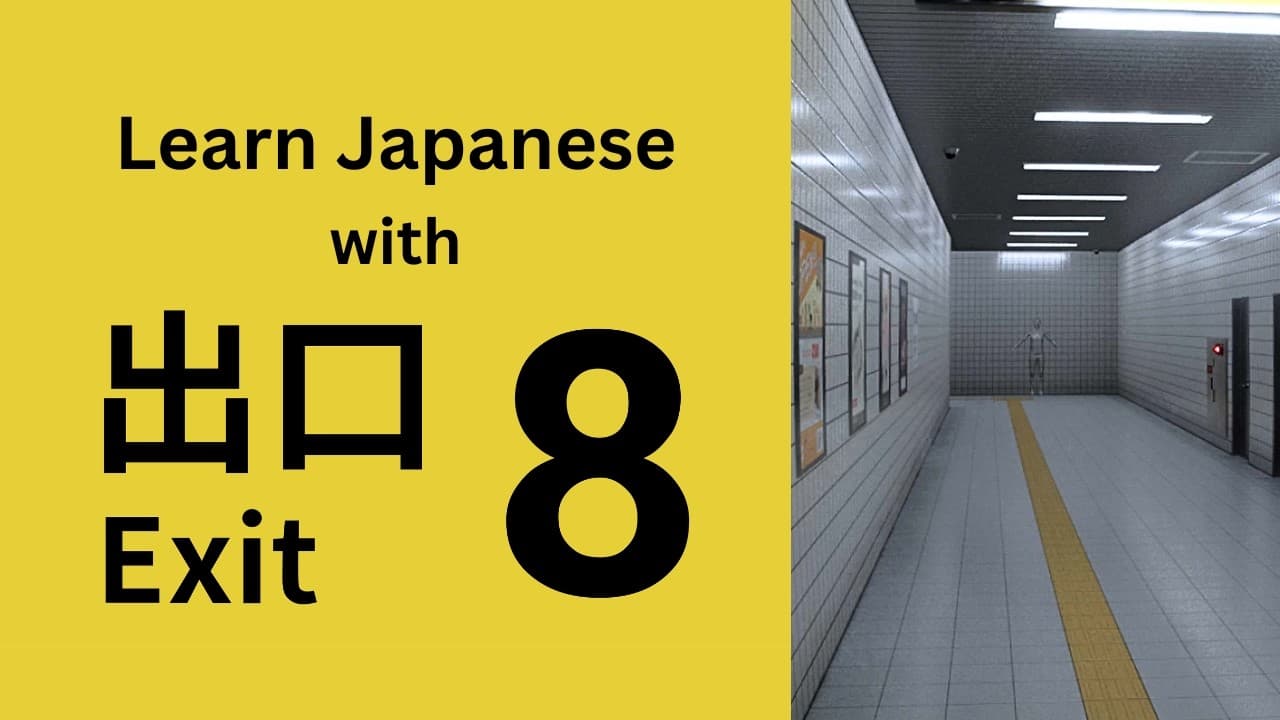 Learn Japanese with a Game (Super Beginner) | Exit 8 #4 | Comprehensible Input