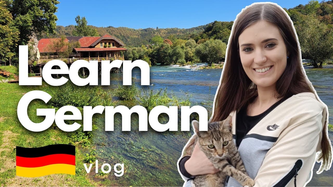 German Travel VLOG: My Visit to Bosnia & How to Use Perfekt Tense in German Grammar | Learn German