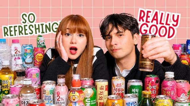 Shel and Sebastian Try Korean Drinks!