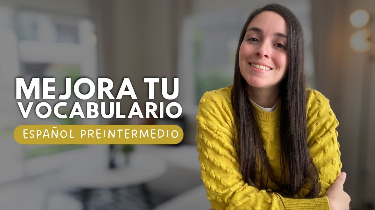 😎Learn these six words to improve your Spanish | Comprehensible input in Spanish