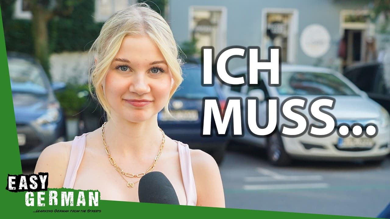 101 Everyday Sentences with “Müssen” | Easy German 623