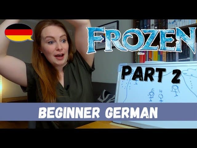 Frozen In Easy German│Part 2│Beginner German Story