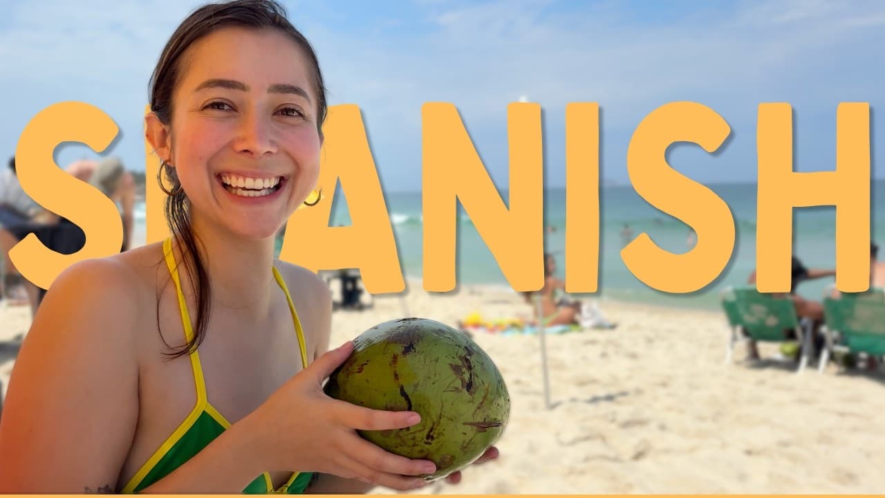 SPANISH at the Beach? Why not!