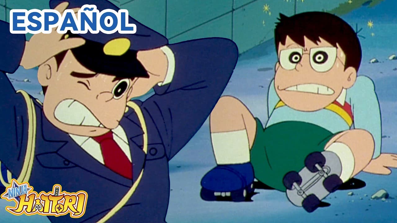 Ninja Hattori en Español | ¡Problemas con la policía! 👮‍♂️ 🥷 | Capítulos completos