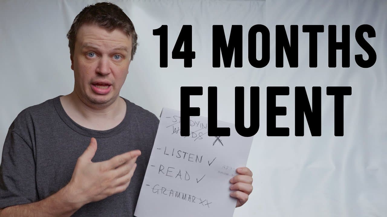 The 1 hour language routine to get fluent in 14 months
