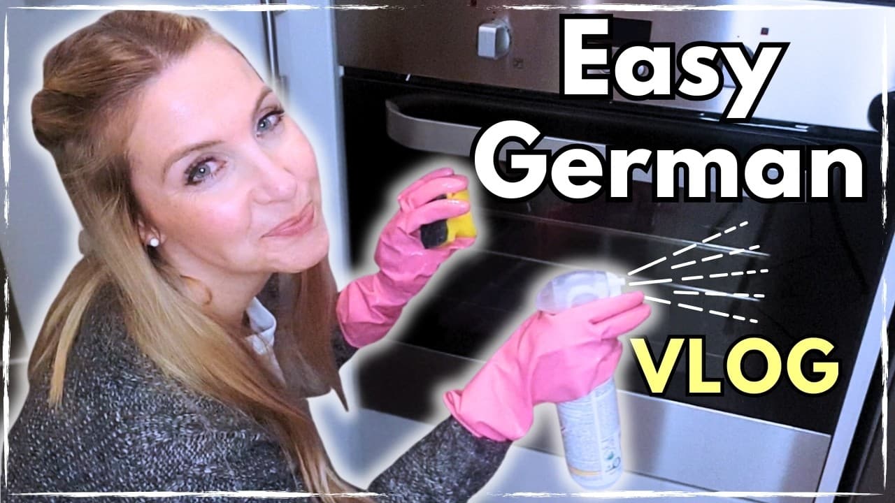 🧼 Learn German While Cleaning! 🧽 Vocabulary & Phrases | Lerne Deutsch beim Putzen!