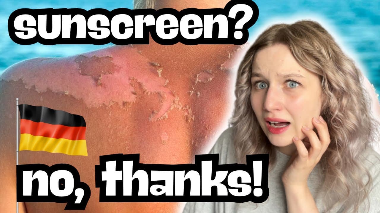 Why GERMANS love to FRY their SKIN 