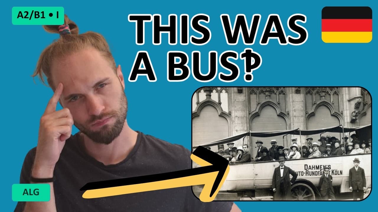 Bus-ted Expectations | TimeGuessr | Intermediate German Comprehensible Input