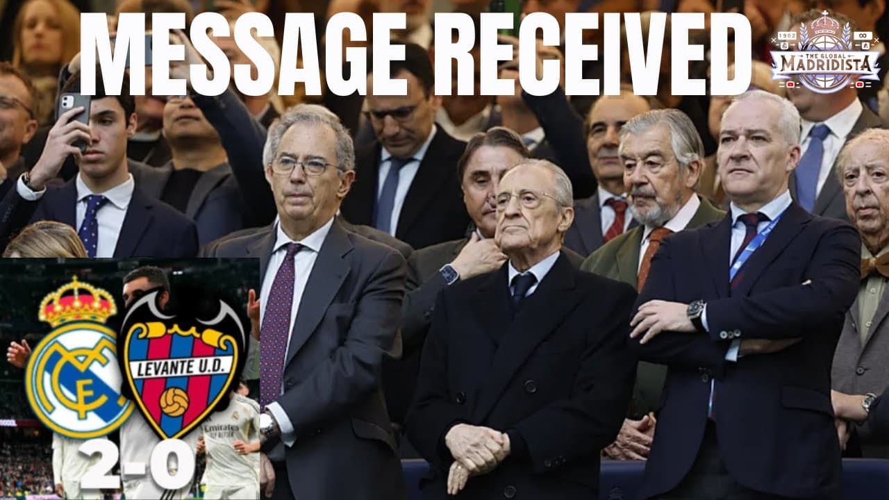 The Bernabeu Speaks Out.